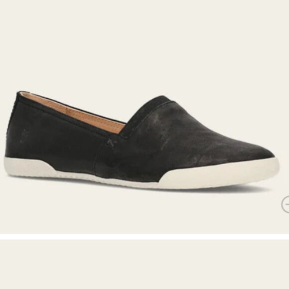 Frye Melanie Slip-On Black Leather Women’s Size 6 - Picture 4 of 11